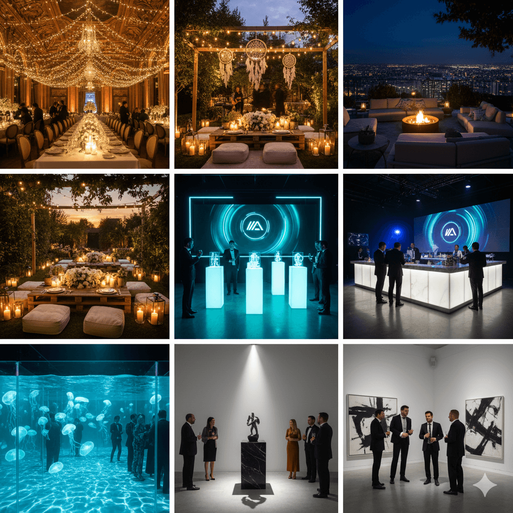Luxury Event Setup